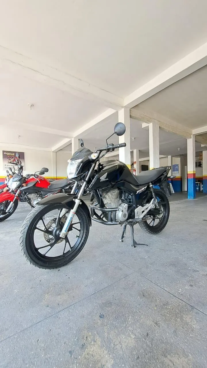 HONDA CG 160 FAN FRENTE ESQUERDA